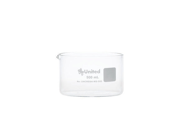 Industrial Task-Focused Crystalclear Crystallizing Dish 500 mL, Flat ... | UNCRDSH-WS-500