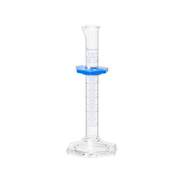Technical Volume Reading Graduated Cylinder, Double Scale, Borosilicate G... | UNCYLNGB-5