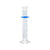 Precision Measured Transfer Graduated Cylinder, Double Scale, Borosilica... | UNCYLNGB-50