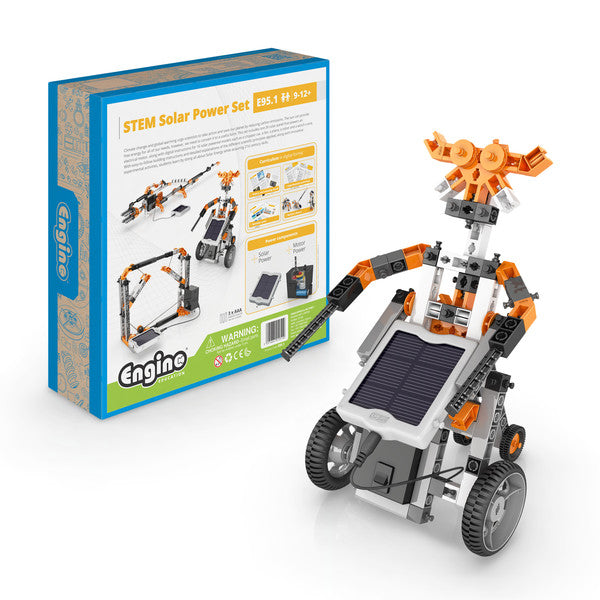 Technical STEM Engineering Equipment Engino STEM Solar Power Complete Set | UNE951