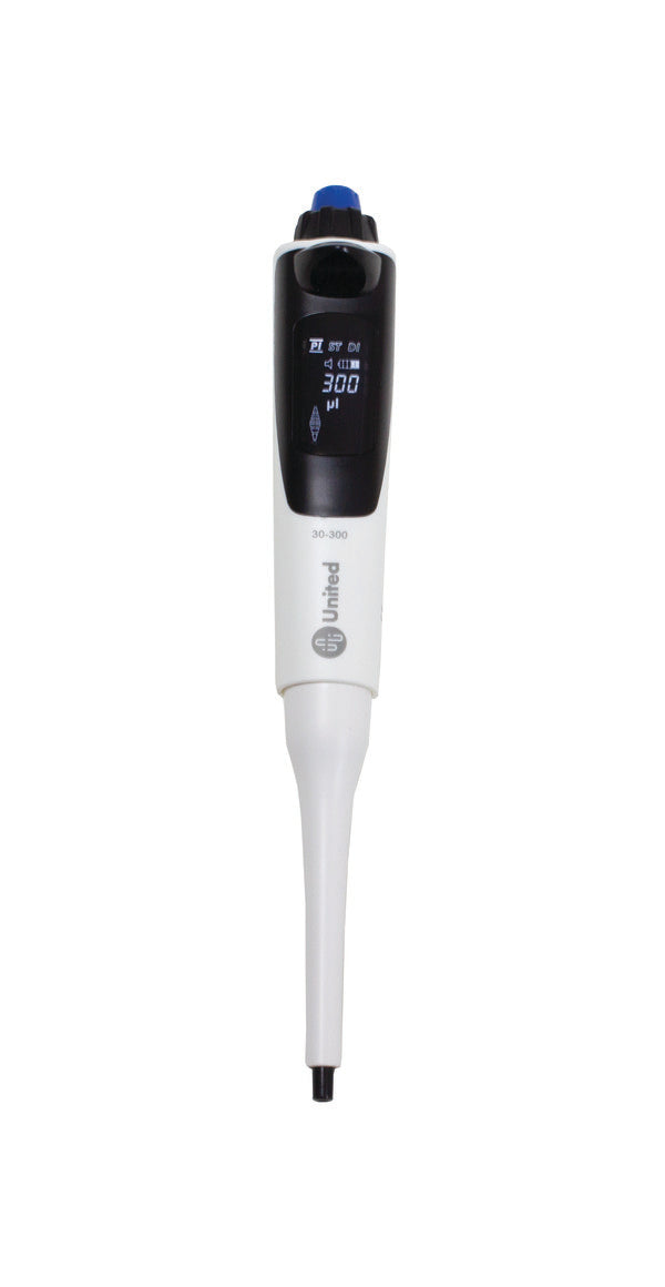 Laboratory Task-Focused Jupiter Electronic Pipette, 30 - 300 uL | UNEPV0300-P