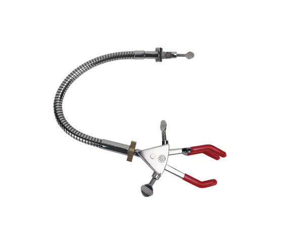 Technical Bench-Ready 3-Prong Clamp With Flexible Extension Rod | United... | UNFLEXCLP01