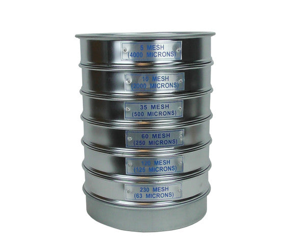 Research-Grade Application-Specific Metal Sieves | United Scientific UNMTSV06 | UNMTSV06