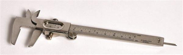Industrial Instructional Vernier Caliper, Stainless Steel for Measurement Work | VCB001