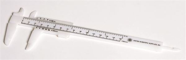 Precision Task-Focused Vernier Caliper, Plastic for Measurement Work | VCP001