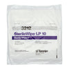 Sterile Wipe LP 10 12" x 12" polyester knit wipers with sealed borders, 500 wipers/Cs - TX3212