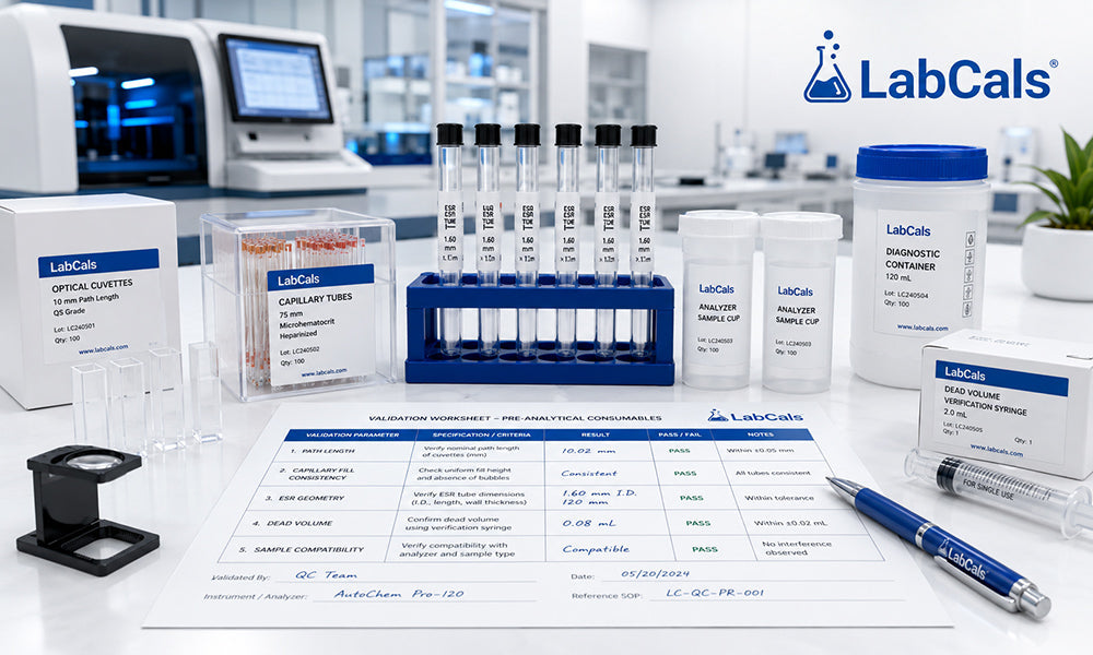 Optical and Pre-Analytical Interface Control: Standardizing Diagnostic Consumables Before Instrument Readout