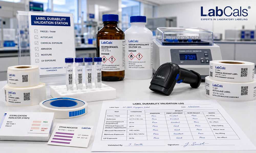 Label Failure Mode Analysis: Validating Adhesion, Legibility, and Traceability Across Laboratory Workflows