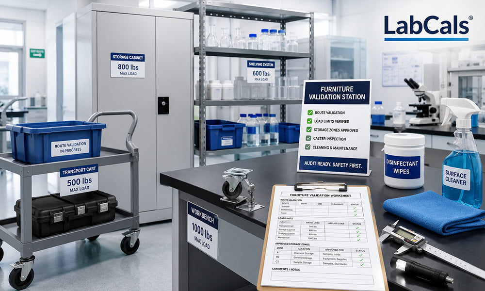 Load Path Validation for Modular Lab Workspaces: Specifying Carts, Cabinets, Shelving, and Workbenches for Audit-Ready Throughput
