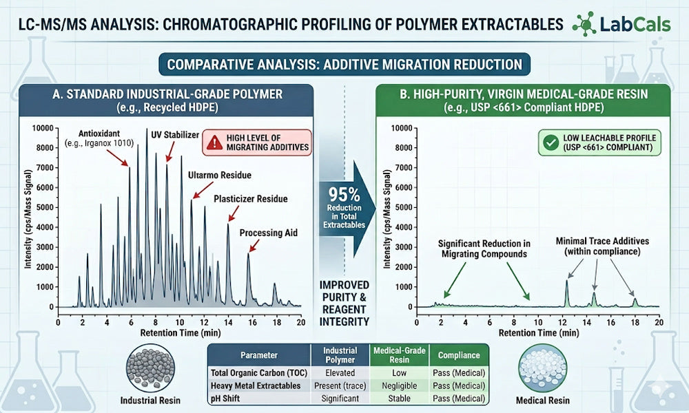 Beyond Storage: Analyzing Extractable and Leachable (E&L) Profiles in Medical-Grade Polymer Vessels