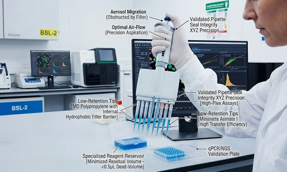 High-Plex Assay Optimization: Eliminating Aerosol Carryover with Advanced Filter Tip Geometry