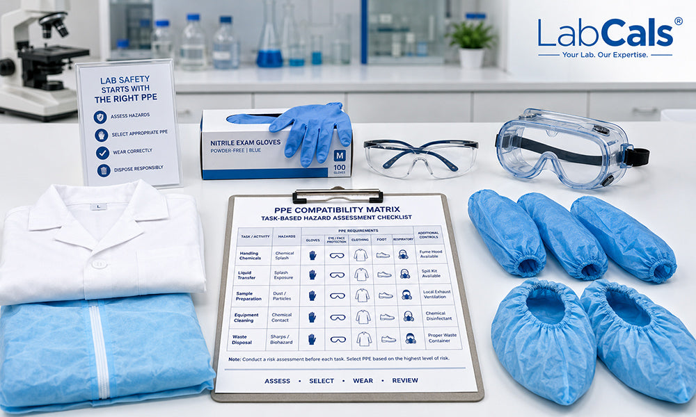 PPE Compatibility Matrix: Validating Splash, Aerosol, and Contact Protection Across Multi-Hazard Lab Workflows