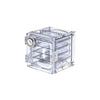 Jeio Tech VDC-11 Cubic Vacuum Desiccator, 11L (0.4 cu. ft.) | AAAD4001