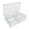 MultiBox, 4 compartments, 32 x 53 x 28 mm each (11/4 x 2 5/16 x 11/8 in.), for various gels, 6/pk | B1203