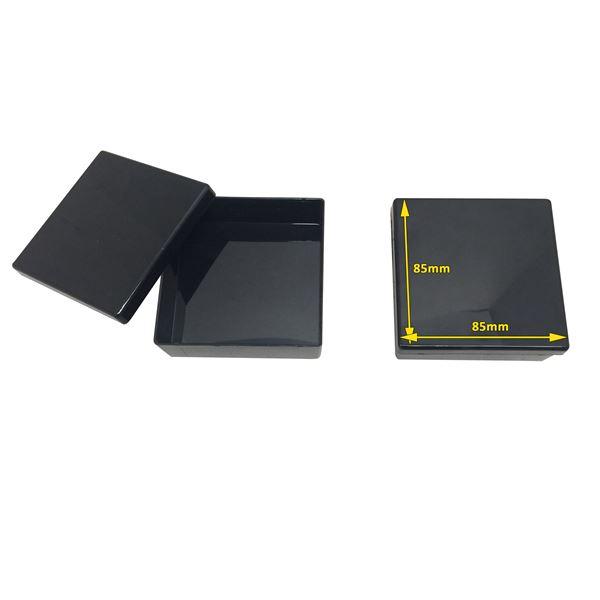Blot Box, Removable Lid, Opaque Black, for Novex Minigel (8.6 x 8.6 x 2.8 cm), 10/pk | B1300-8BK