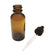 Heavy-Duty Task-Focused Bottles With Dropper, Boston Round, Amber, 2oz ... | BDPSC-AM-2OZ