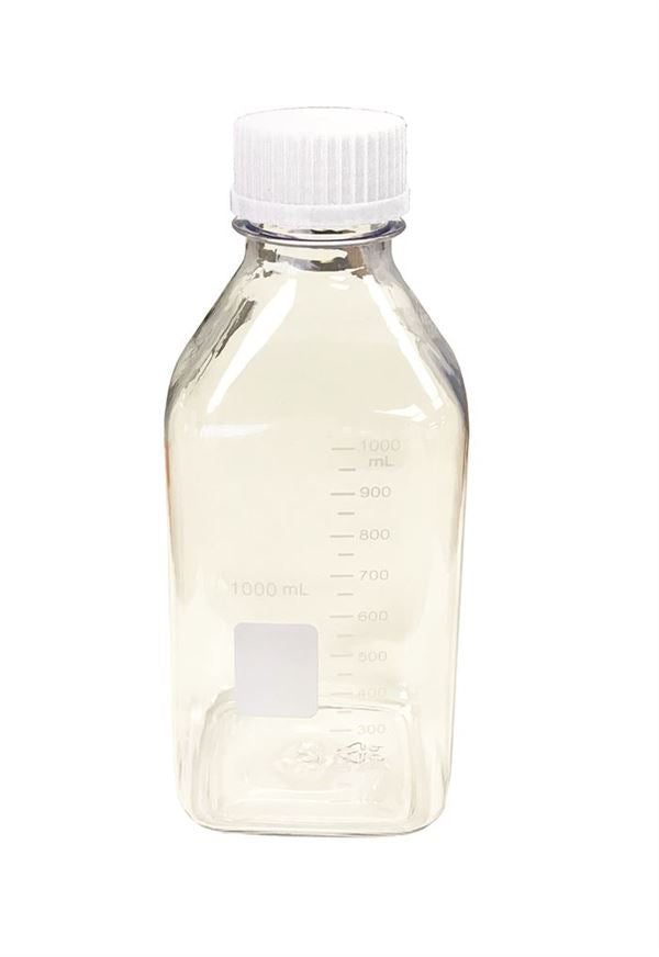 Precision Application-Specific Media / Storage Bottle, Square | BMPE500