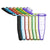Microtube w/cap, 1.5 mL, assorted colors, (B, R, G, O, P, Y), sterile, w/self-standing bag & Stop-Pops, 500/pk | C2000-AST