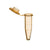 Microtube w/cap, 1.5 mL, orange, sterile, w/self-standing bag & Stop-Pops, 500/pk | C2000-O