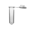 Microtube w/cap, 2.0 mL, clear, sterile, w/self-standing bag & Stop-Pops, 500/pk | C2002