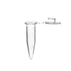 Microtube w/cap, clear, 0.5 mL, sterile, w/self-standing bag, 500/pk | C2007