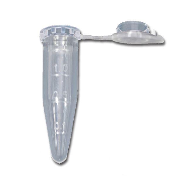 Microtube w/cap, 1.5 mL, Locktop style cap, 500/pk | C2051