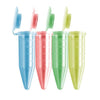 5 mL MacroTube, non-sterile, 4 bags of 50 tubes, assorted colors, 200/pk | C2500-AST