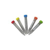 SpectraTubes Rainbow Capped Centrifuge Tubes, 15 mL, sterile, individual color bags (B,G,R,Y,O), 25 tubes per bag, 500/cs | C2716