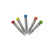 SpectraTubes Rainbow Capped Centrifuge Tubes, 15 mL, sterile, individual color bags (B,G,R,Y,O), 25 tubes per bag, 500/cs | C2716