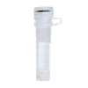 ClearSeal screw-cap microtubes, 2.0 mL, w/O-ring & loop-cap, sterile, printed graduations, self-standing, 1000/cs | C3220-SGL