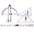 Laboratory Workflow-Specific Chalkboard Drawing Instrument, Protractor, 180 | CHPR01