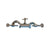 Heavy-Duty Laboratory Bench-Ready Swivel Clamp Holder | CLMS01