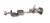 Precision Instructional Burette Clamp With Boss Head, Uncoated Jaws | COBR3-U