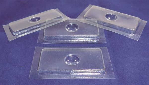 Heavy-Duty Instructional Plastic Well Slides, Large, Pack Of 10 for Microscop... | CSPLG1