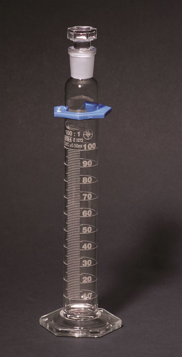 Laboratory Volume Reading Grad Cyl,Cls A, Batch Cer,W/Stpr,1000ml | CY2980-1000