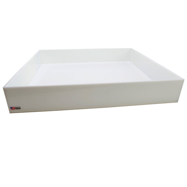 Tray Spill Containment, HDPE 26 x 22 x 4 In. ID | 108874-4