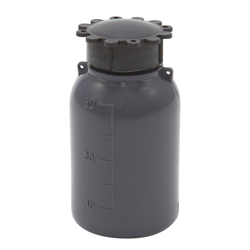 Bottle Narrow Mouth Graduated, PE 50 mL, 10/PK | 201295-0050
