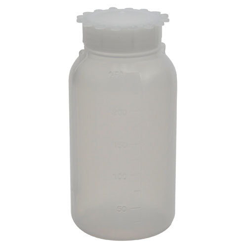 Bottle Round PP Wide Mouth Closure, LDPE 250 mL | 202435-0250