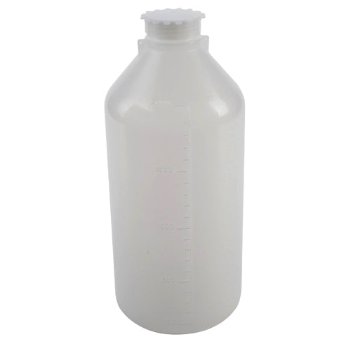 Bottle Round PP Narrow Mouth Closure, LDPE 2000 mL | 202465-2000