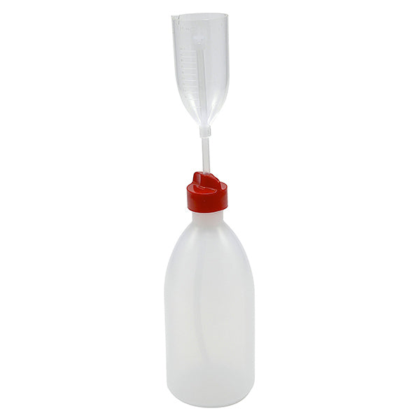 Bottle Adj Vol Disp, LDPE/PMP 500 mL 5-50, 10/CS | 206345