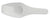 Scoop Measuring Flat Bottom, PP 25 mL, Polypropylene, 4/CS | 208065-0025