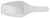 Scoop Measuring Flat Bottom, PP 100 mL, Polypropylene, 4/CS | 208065-0100