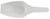 Scoop Measuring Flat Bottom, PP 250 mL, Polypropylene, 2/CS | 208065-0250