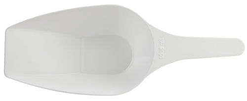 Scoop Measuring Flat Bottom, PP 1000 mL, Polypropylene, 2/CS | 208065-1000