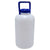 Carboy Wide Mouth Hvy Walled with Insert, HDPE 10 L | 208675-0010