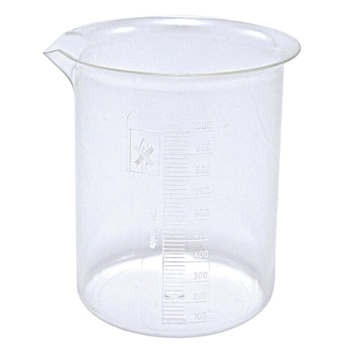 Beaker, PMP 1000 mL, Polypropylene, 4/PK | 222045-1000
