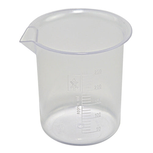 Beaker Griffin, PP 250 mL, Polypropylene, 8/PK | 222075-0250
