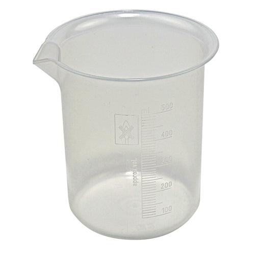 Beaker Griffin, PP 500 mL, Polypropylene, 6/PK | 222075-0500