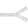 Tubing Connector Y, PP 6 mm, Polypropylene, 20/PK | 222555