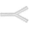 Tubing Connector Y, PP 8 mm, Polypropylene, 20/PK | 222565